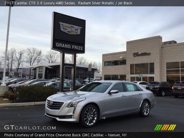 2017 Cadillac CT6 3.6 Luxury AWD Sedan in Radiant Silver Metallic
