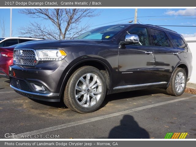 2017 Dodge Durango Citadel in Granite Metallic