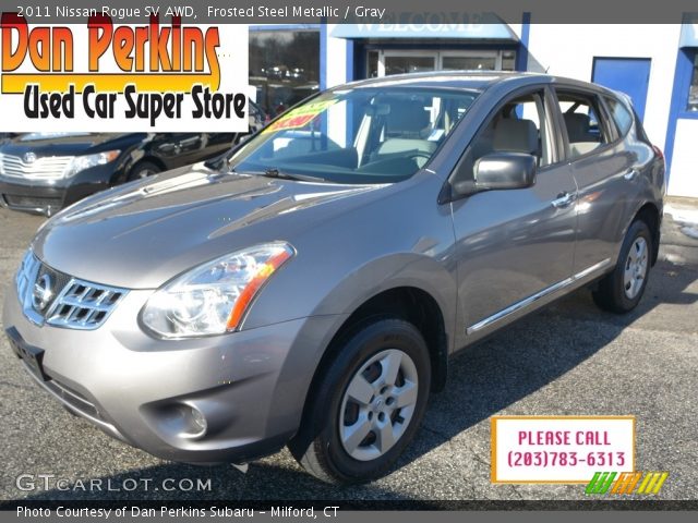 2011 Nissan Rogue SV AWD in Frosted Steel Metallic