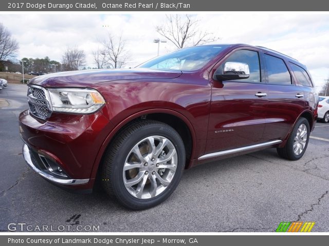 2017 Dodge Durango Citadel in Octane Red Pearl