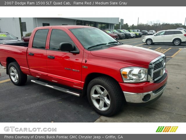 2007 Dodge Ram 1500 SLT Quad Cab in Flame Red