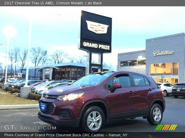 2017 Chevrolet Trax LS AWD in Crimson Metallic