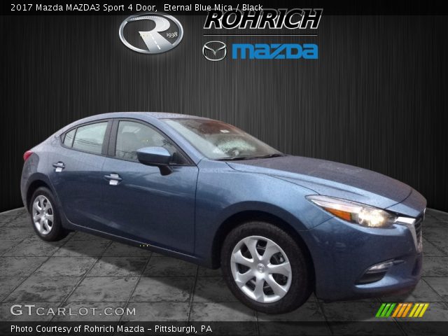 2017 Mazda MAZDA3 Sport 4 Door in Eternal Blue Mica