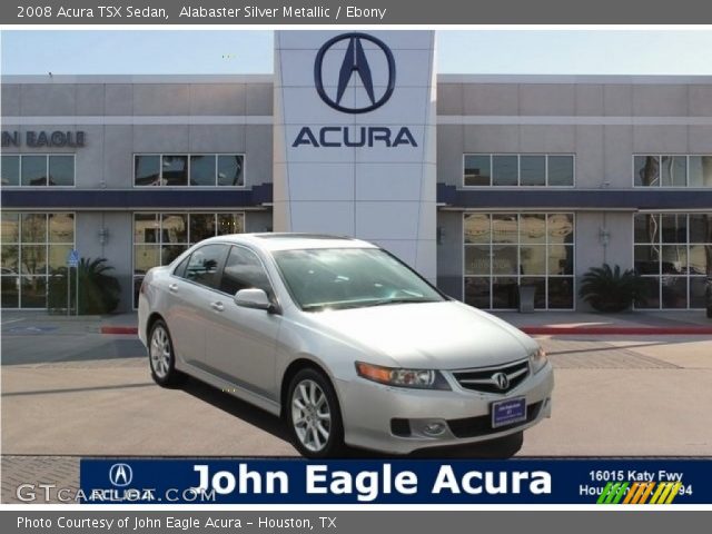 2008 Acura TSX Sedan in Alabaster Silver Metallic