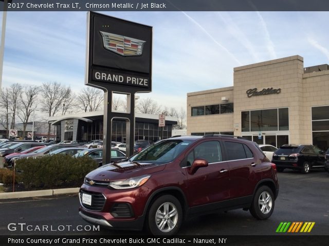 2017 Chevrolet Trax LT in Crimson Metallic