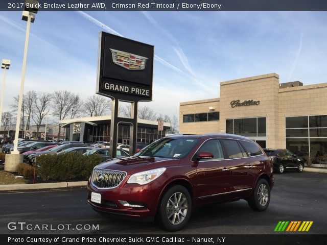 2017 Buick Enclave Leather AWD in Crimson Red Tintcoat