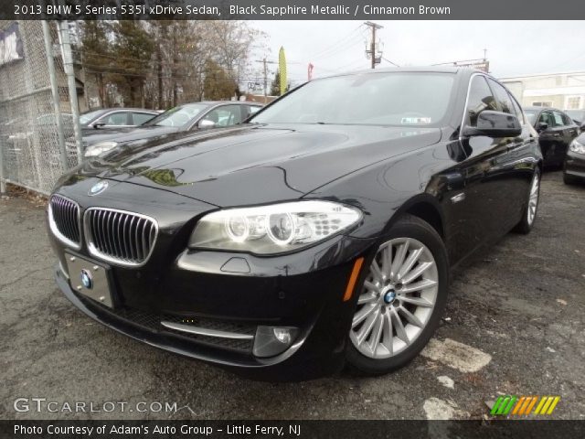 2013 BMW 5 Series 535i xDrive Sedan in Black Sapphire Metallic