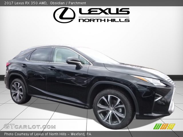 2017 Lexus RX 350 AWD in Obsidian