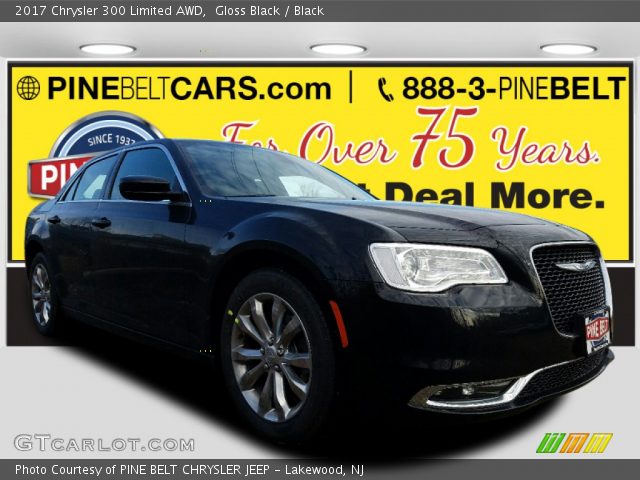 2017 Chrysler 300 Limited AWD in Gloss Black
