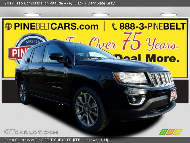 2017 Jeep Compass High Altitude 4x4 in Black