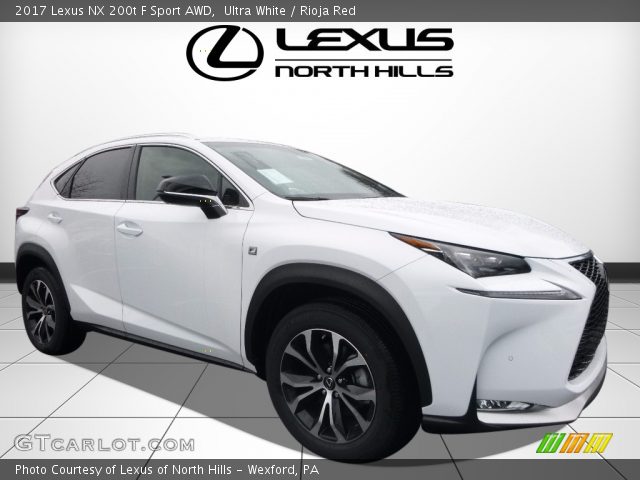 2017 Lexus NX 200t F Sport AWD in Ultra White