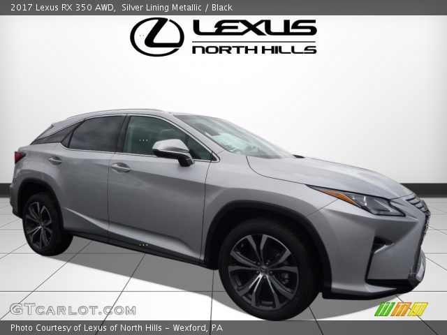 2017 Lexus RX 350 AWD in Silver Lining Metallic