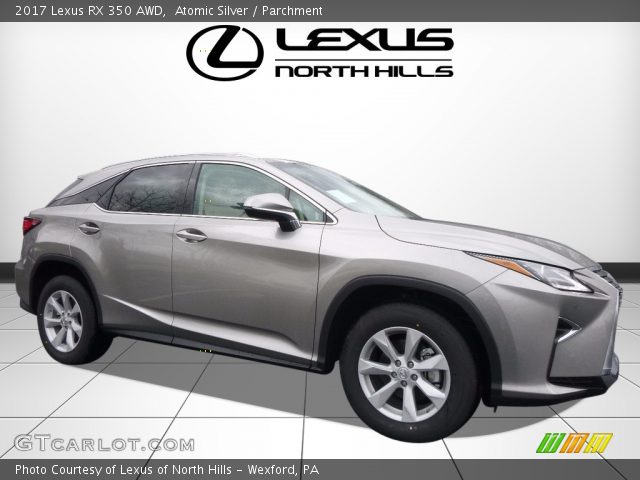 2017 Lexus RX 350 AWD in Atomic Silver