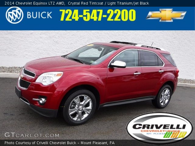 2014 Chevrolet Equinox LTZ AWD in Crystal Red Tintcoat