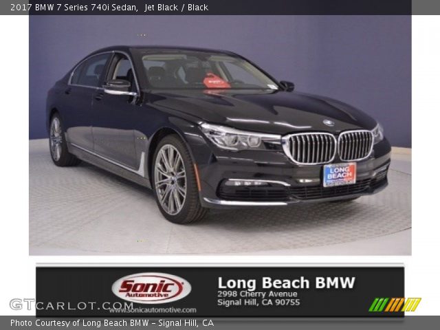 2017 BMW 7 Series 740i Sedan in Jet Black