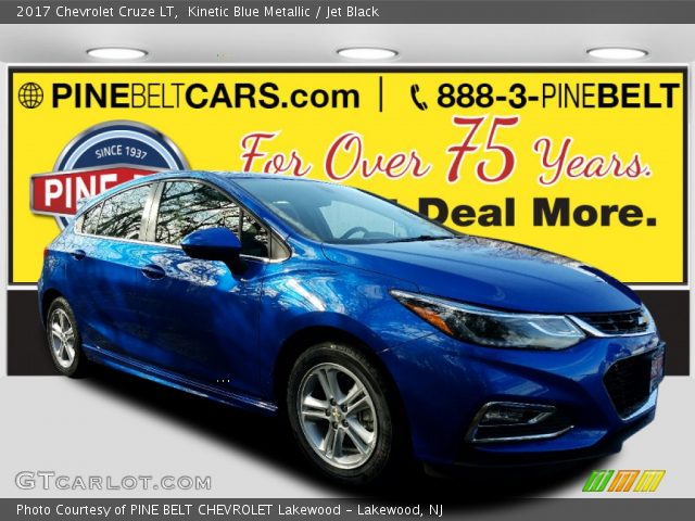 2017 Chevrolet Cruze LT in Kinetic Blue Metallic