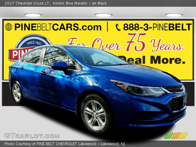 2017 Chevrolet Cruze LT in Kinetic Blue Metallic