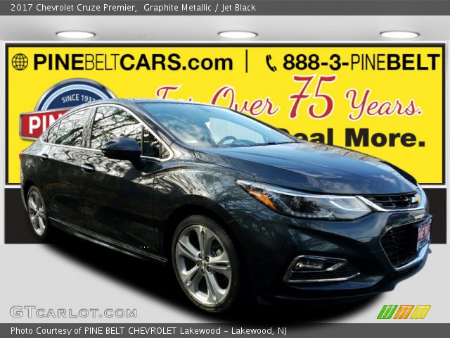 2017 Chevrolet Cruze Premier in Graphite Metallic