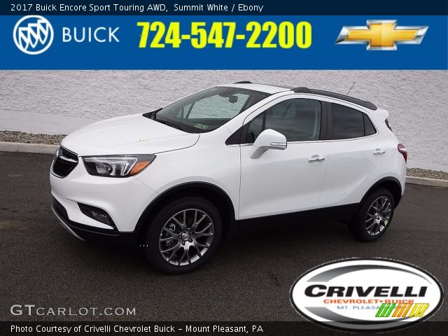 2017 Buick Encore Sport Touring AWD in Summit White