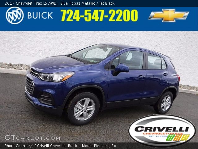 2017 Chevrolet Trax LS AWD in Blue Topaz Metallic