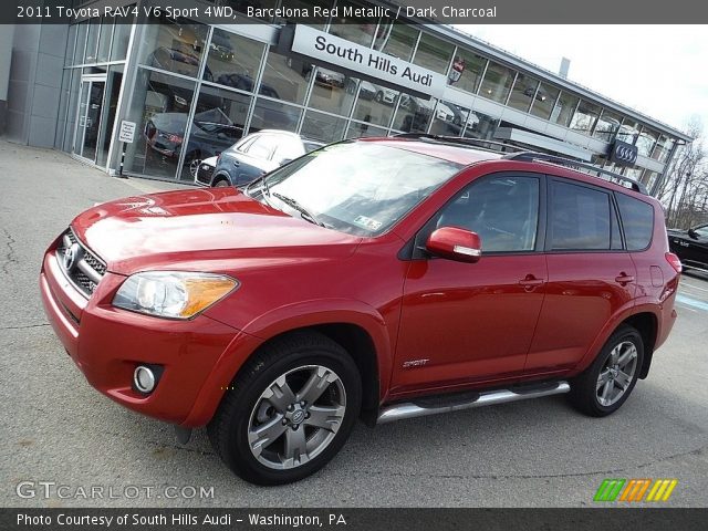 2011 Toyota RAV4 V6 Sport 4WD in Barcelona Red Metallic