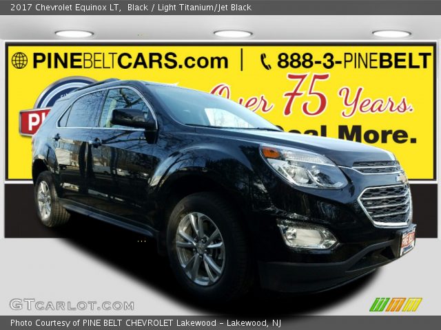 2017 Chevrolet Equinox LT in Black