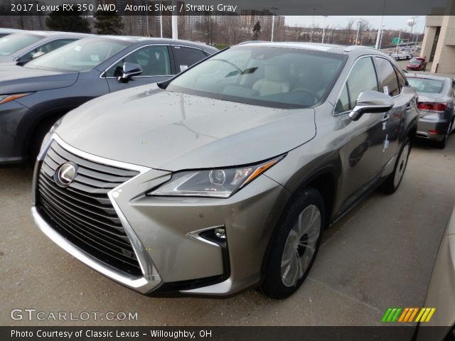 2017 Lexus RX 350 AWD in Atomic Silver