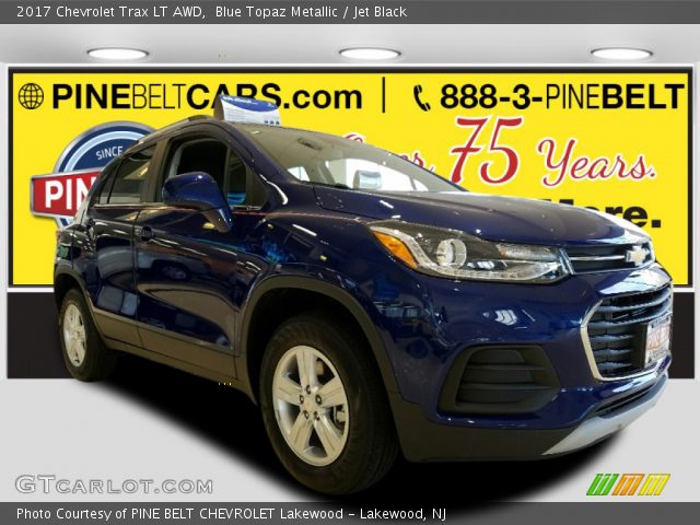 2017 Chevrolet Trax LT AWD in Blue Topaz Metallic