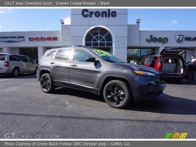 2017 Jeep Cherokee Sport in Granite Crystal Metallic