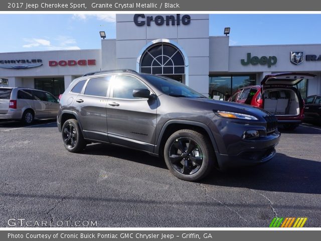 2017 Jeep Cherokee Sport in Granite Crystal Metallic