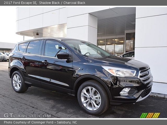 2017 Ford Escape SE in Shadow Black