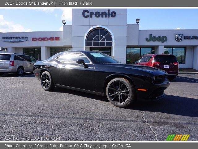 2017 Dodge Challenger SXT in Pitch Black