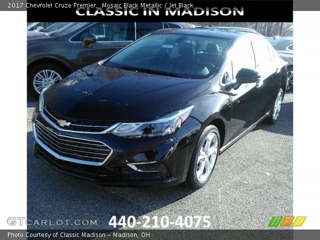 2017 Chevrolet Cruze Premier in Mosaic Black Metallic
