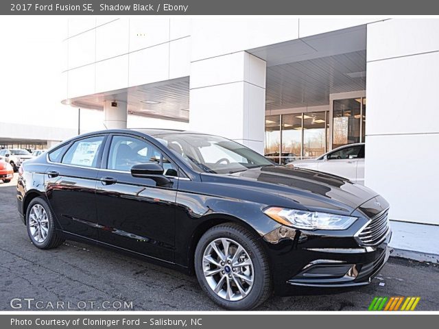 2017 Ford Fusion SE in Shadow Black