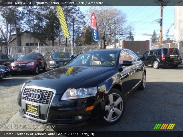 2008 Audi A6 4.2 quattro Sedan in Brilliant Black