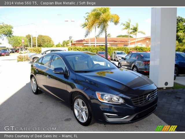 2014 Volvo S60 T5 in Caspian Blue Metallic