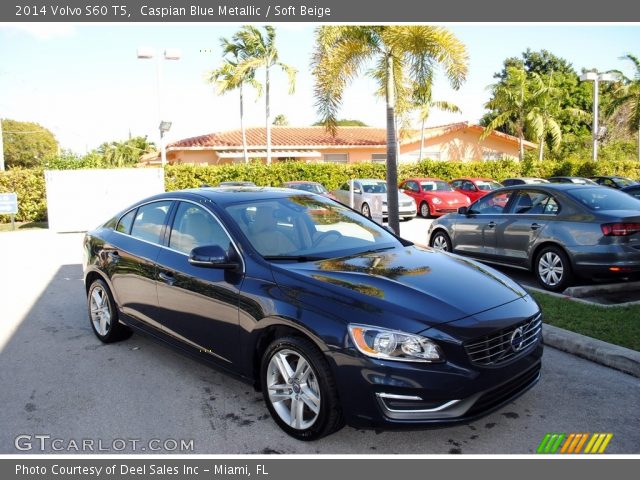 2014 Volvo S60 T5 in Caspian Blue Metallic