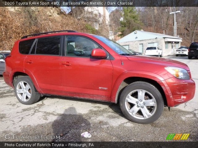 2006 Toyota RAV4 Sport 4WD in Barcelona Red Metallic