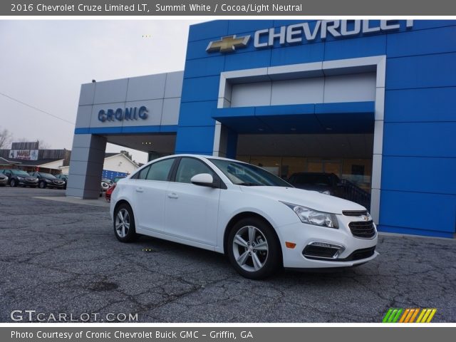 2016 Chevrolet Cruze Limited LT in Summit White