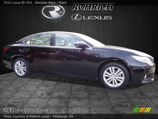 2013 Lexus ES 350 in Obsidian Black