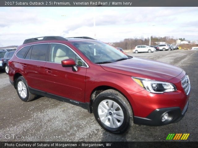 2017 Subaru Outback 2.5i Premium in Venetian Red Pearl