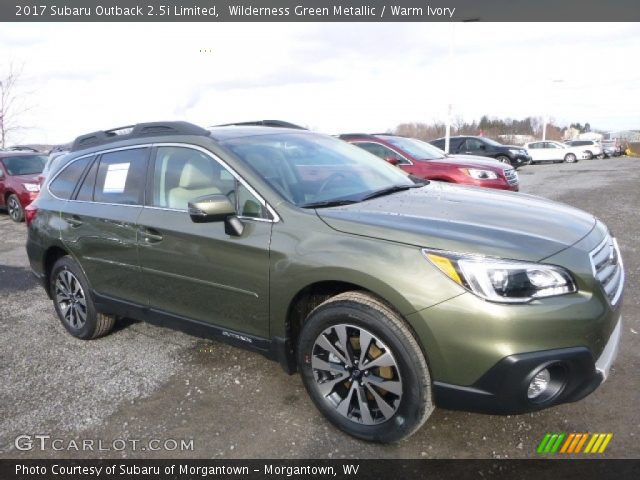 2017 Subaru Outback 2.5i Limited in Wilderness Green Metallic