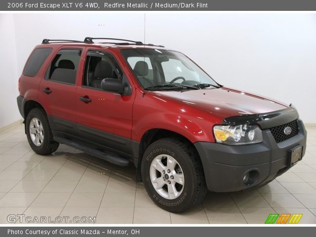2006 Ford Escape XLT V6 4WD in Redfire Metallic
