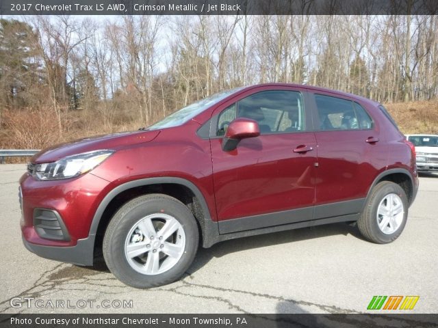 2017 Chevrolet Trax LS AWD in Crimson Metallic