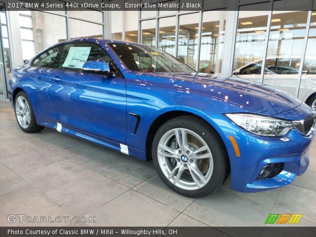 2017 BMW 4 Series 440i xDrive Coupe in Estoril Blue Metallic