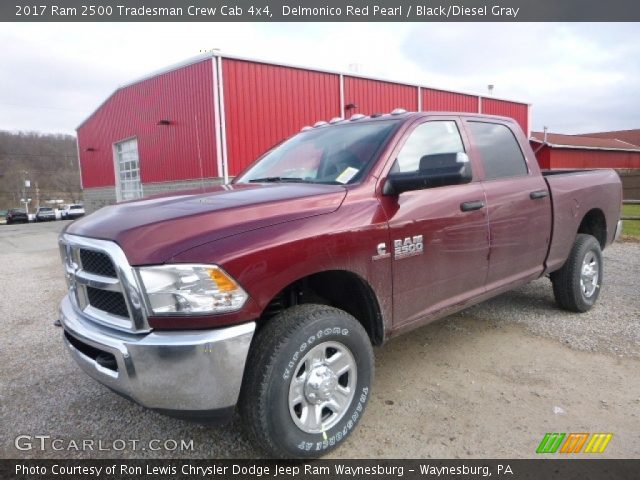 2017 Ram 2500 Tradesman Crew Cab 4x4 in Delmonico Red Pearl