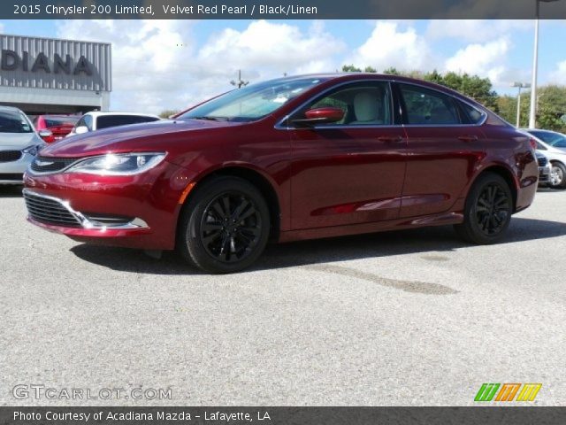 2015 Chrysler 200 Limited in Velvet Red Pearl