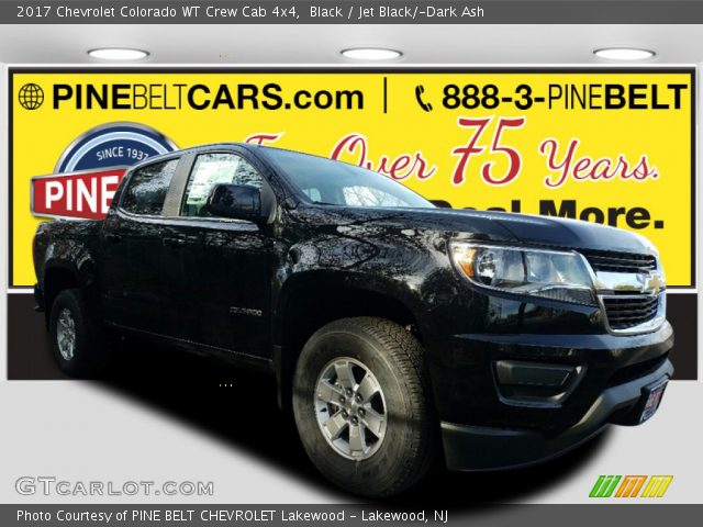 2017 Chevrolet Colorado WT Crew Cab 4x4 in Black