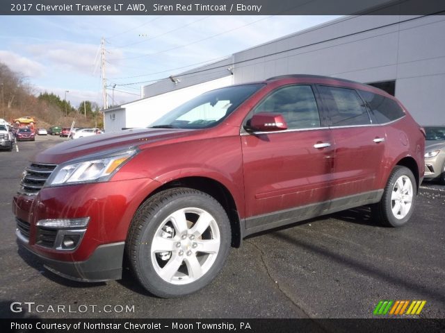 2017 Chevrolet Traverse LT AWD in Siren Red Tintcoat