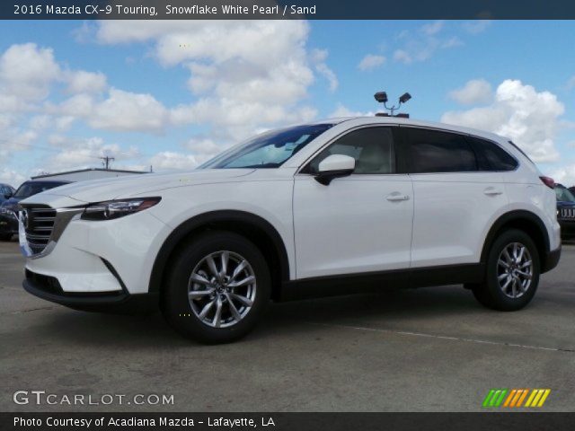 2016 Mazda CX-9 Touring in Snowflake White Pearl